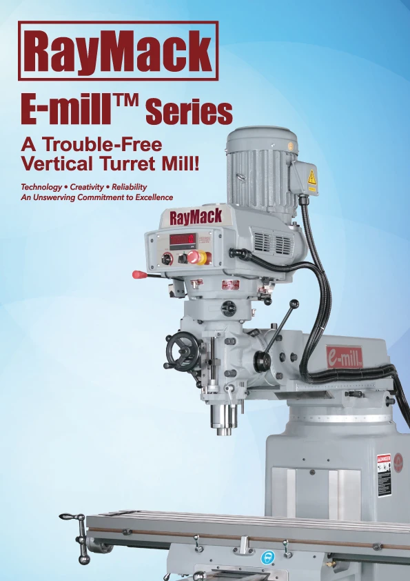Vertical Inverter Milling Machine Catalog (Simplified)